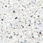 Керамогранит Alma Ceramica GFA57TRZ07L Terrazzo 57x57 белый лаппатированный под камень