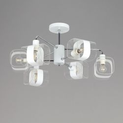 Citilux Бертон CL140160 Люстра потолочная Белая