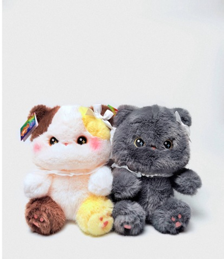 Мягкая игрушка "Котик" 25 см оптом