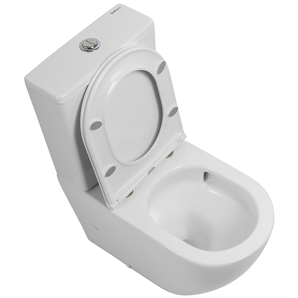 Унитаз компакт BelBagno Sfera-Tor BB2141CP-TOR без бачка и сиденья