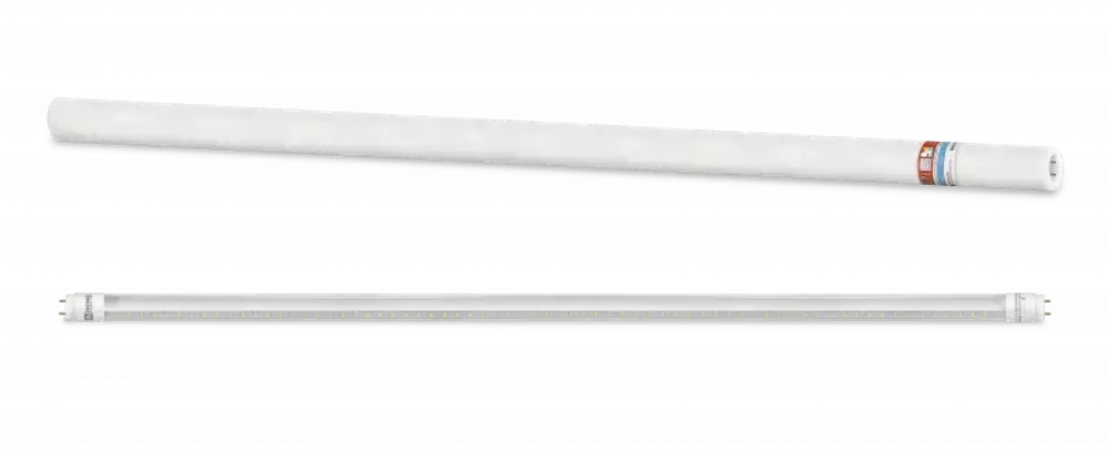 Лампа сд LED-T8-П-PRO 20Вт 230В G13 6500К ХОЛОДНЫЙ 2000Лм 1200мм прозрачная неповоротная IN HOME