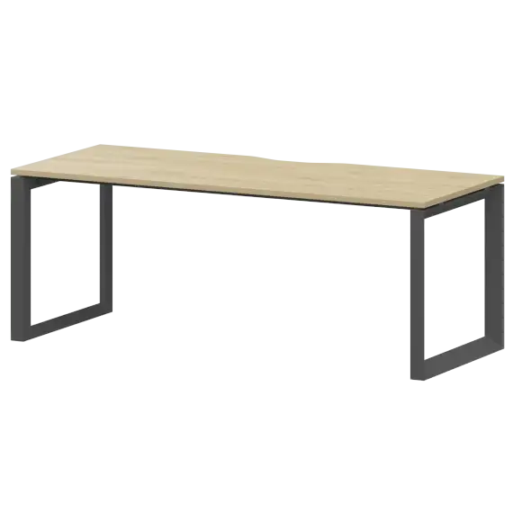 Стол на металлокаркасе НТМП.О-180  1800x730x750 Аргентум-МП