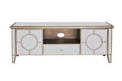 KFG041 Тумба под телевизор зеркальная 150*45*46см