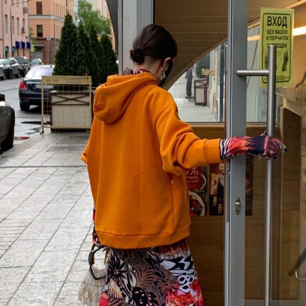 Худи Смерч Касьян оранжевый