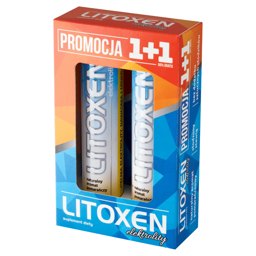 Литоксен - электролиты, 40 шипучих таблеток