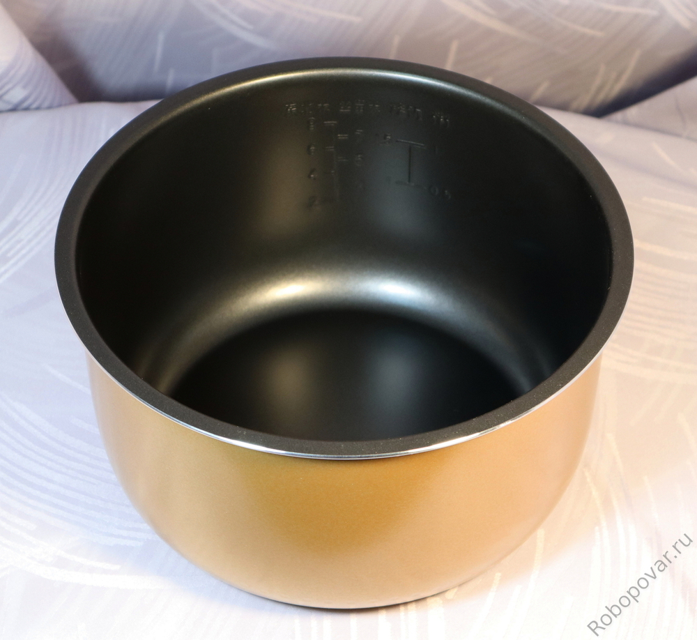 Чаша с тефлоновым покрытием для мультиварок на 4 литра типа P128