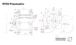 SDA 16x15 Пневмоцилиндр