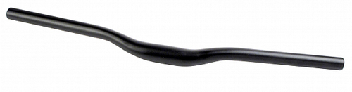 Руль 580х31.8мм FSDY-2-06 алюминиевый чёрный, для горных велосипедов