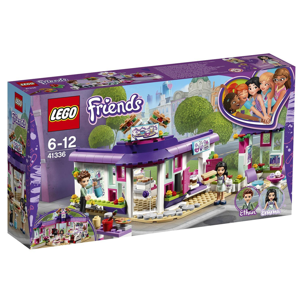 LEGO Friends: Арт-кафе Эммы 41336 — Emma's Art Cafe — Лего Френдз Друзья Подружки