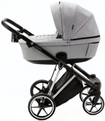 Детская коляска Adamex Belissa Special Edition 3 в 1 B-PS586 (СВ.СЕР ХРОМ.РАМ)