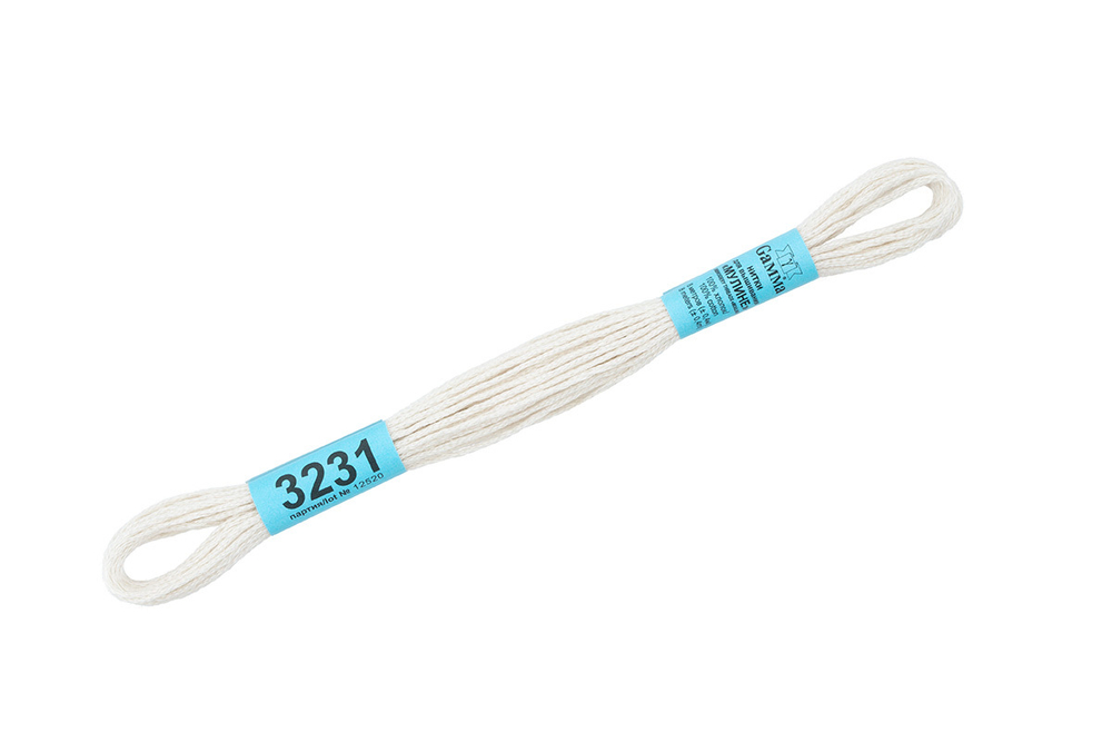 Мулине  "Gamma", 100% хлопок, 8 м, №3231