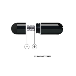 Черное эрекционное кольцо с вибрацией и лепестками Chester