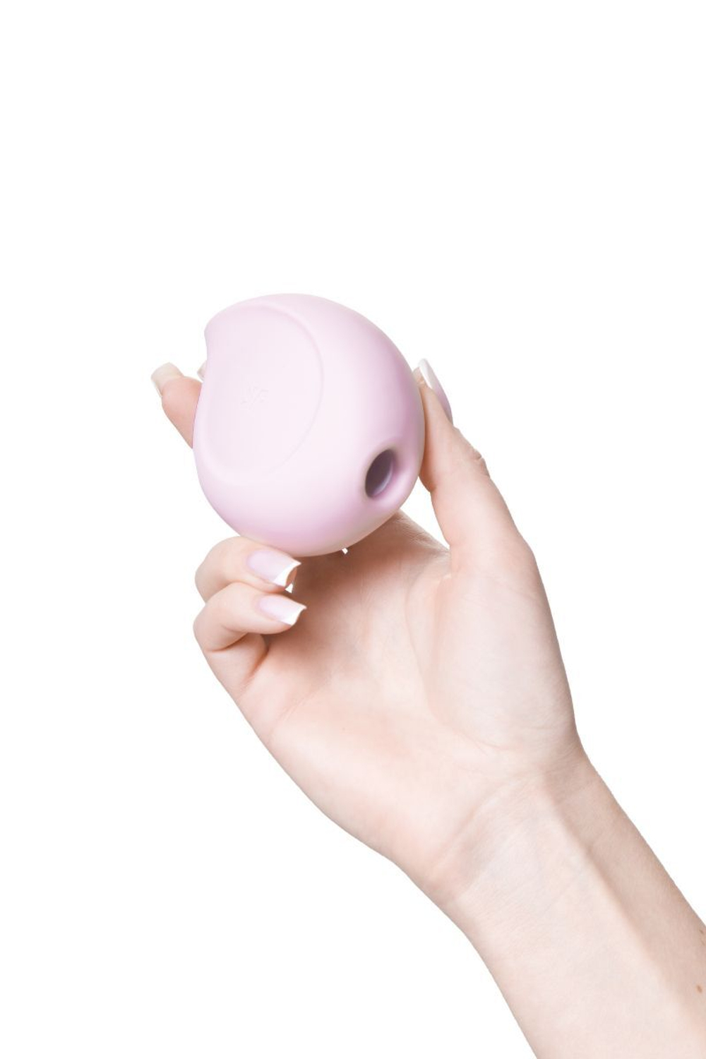 Розовый вакуум-волновой вибромассажёр Sugar Rush (Цвет: розовый)