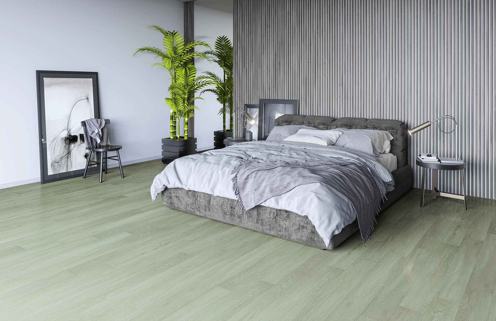 Кварцевый ламинат Home Expert Natural 2106-12 Дуб Густой туман - Магазин напольных покрытий в Екатеринбурге. MAXI ПОЛ