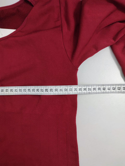 Лонг бордовый базовый 44 размер