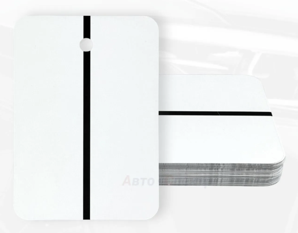 Reoflex Тест-карты металлические белые 100шт