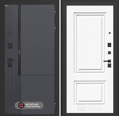 Входная дверь Лабиринт Лаб 2 Про - 26 Эмаль белая