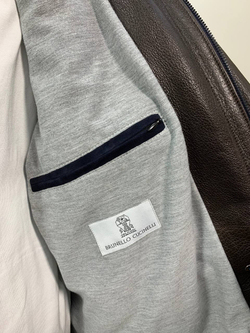Замшевая куртка Brunello Cucinelli