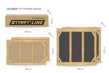 Стол теннисный City Strong DESIGN Всепогодный