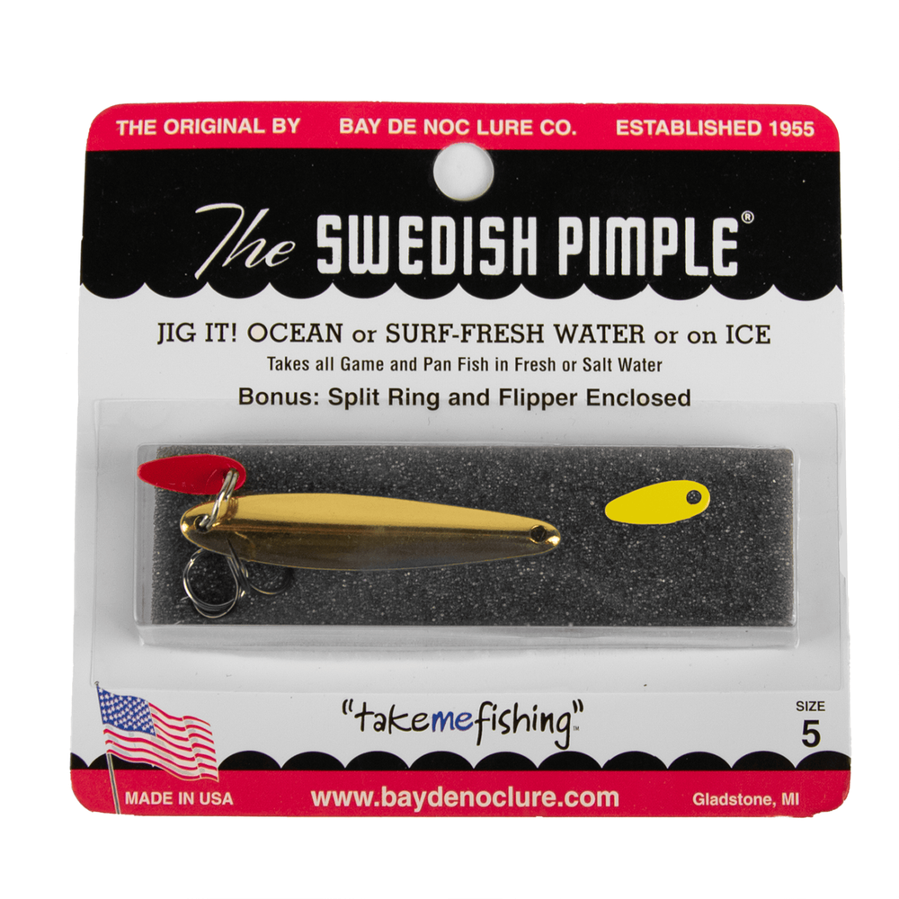 Блесна Bay de Noc Swedish Pimple #5 (48мм, 9.3гр)