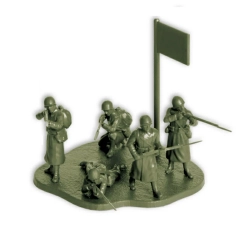 Советская пехота в зимней форме 1941-1942