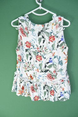 Топ Object из вискозы с принтом 40 размер