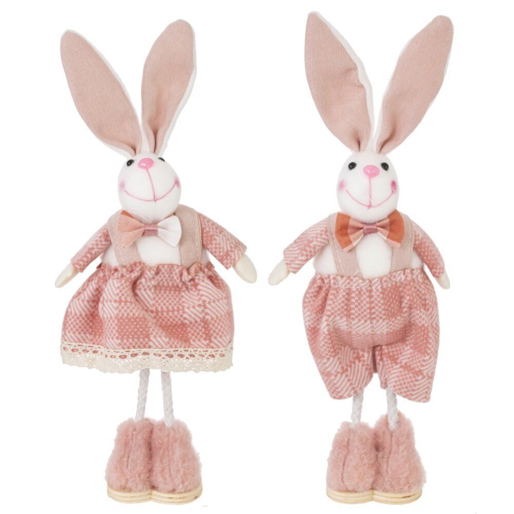 GAEM Набор из 2-х Фигурок декоративных "Заяц", L7 W6 H26 см