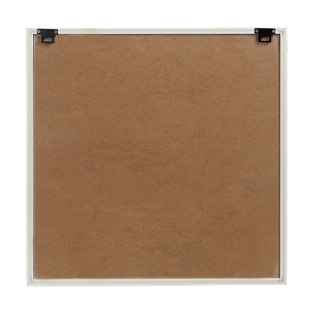 Панно декоративное с эффектом 3D Minimalism, с белой рамой, 40х40 см