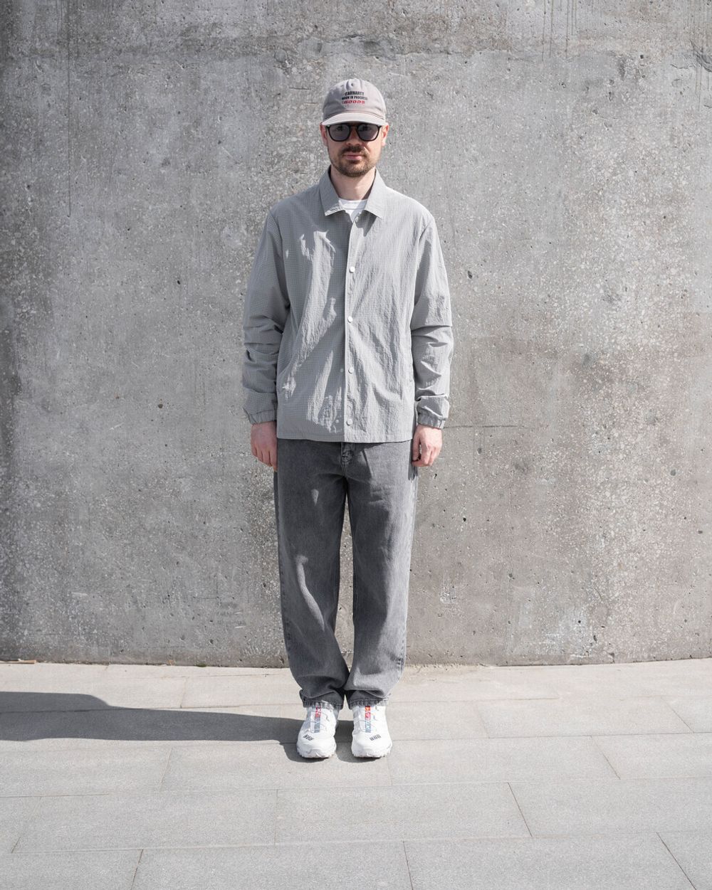 Куртка Молодость Тренерская RipStop серая