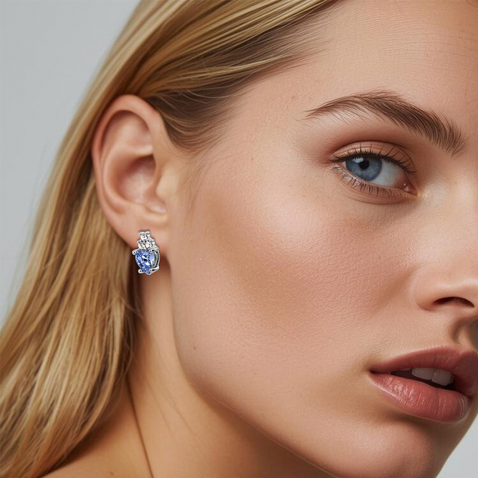 Серьги Dyrberg Kern HAVOC SS LIGHT BLUE 480030