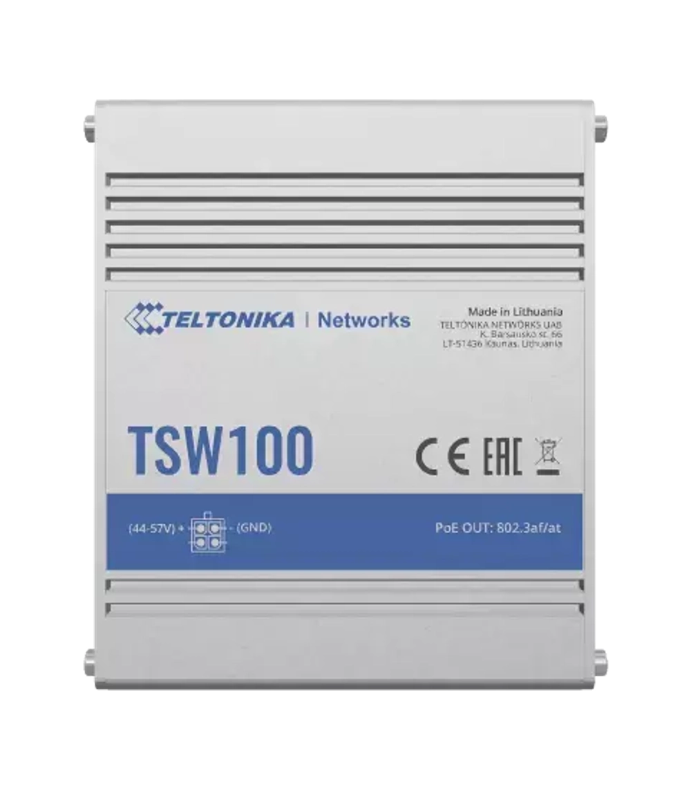 Маршрутизатор TELTONIKA TSW100 PoE+Switch (TSW100000000)