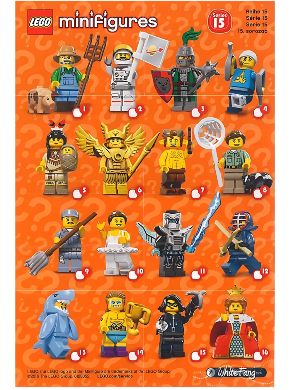LEGO Minifigures series 15 серия 71011 Лазерный механик