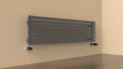 Горизонтальные дизайн-радиаторы QUADRUM 1063мм с нижним подключением