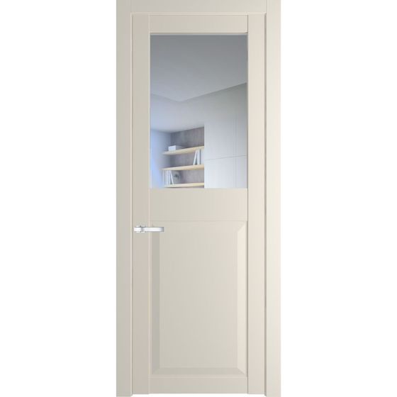 Межкомнатная дверь эмаль Profil Doors 1.6.2PD кремовая магнолия остеклённая