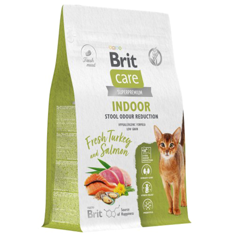 Brit Care Indor Индейка/Лосось 400гр.