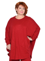 Туника-пончо Степные маки