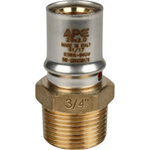 Переходник STOUT НР 3/4" х20 пресс