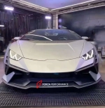 Передний бампер и капот для переделки Lamborghini Huracan в стиль Tecnica Ламборгини Хуракан
