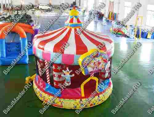 Детский надувной батут "Шатёр цирка" 5*5*4 м