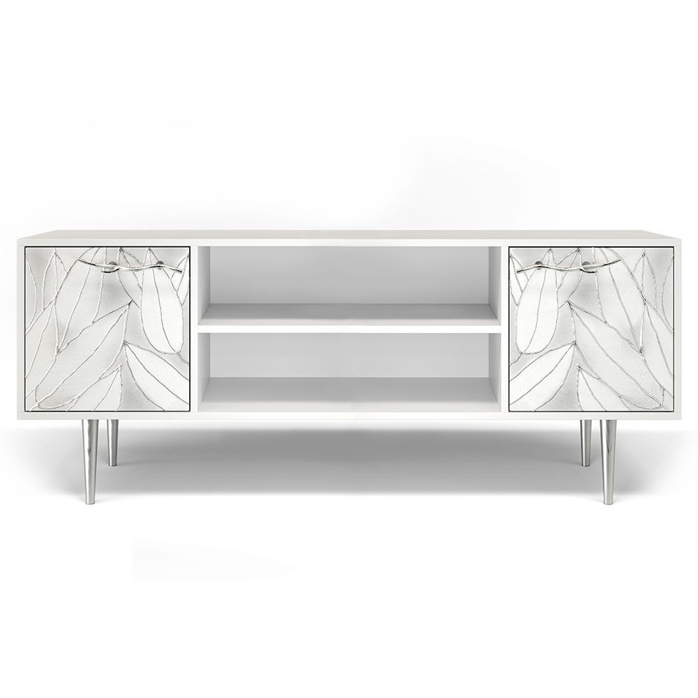 Тумба под ТВ Арт 155см Стайл Айс Сильвер
