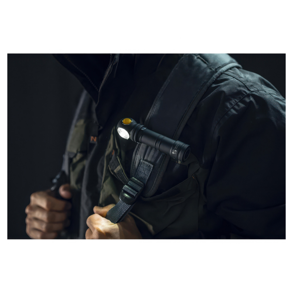 Налобный фонарь Armytek Wizard C2 Pro Max Magnet USB LR — прецизионно рассчитанный рефлектор для максимальной дальнобойности и широкой засветки.