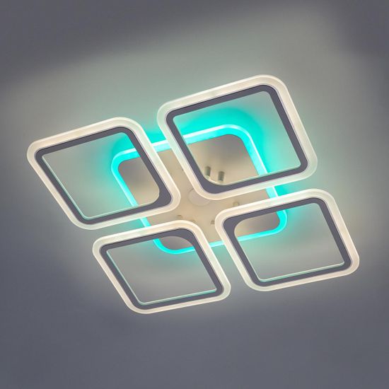 CL232A140E Марсель Белый Смарт RGB Люстра