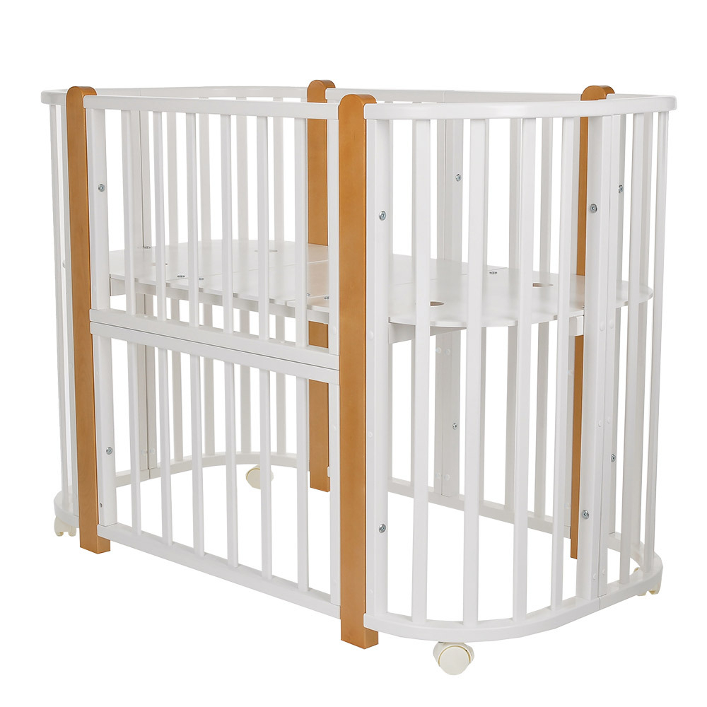 PITUSO Кровать детская 5/1 Asti Белый-Бук