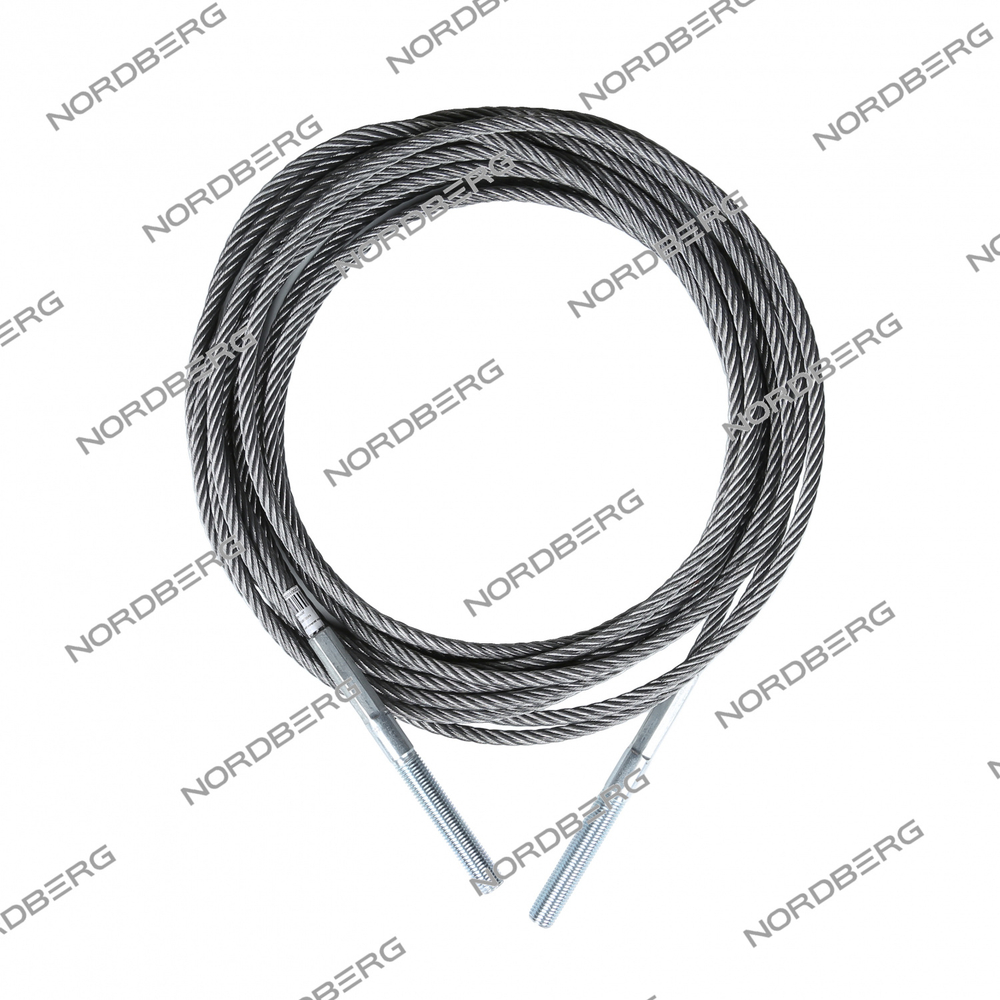 Трос для подъемника 4450 со шпилькой (1 шт) 13 235 мм NORDBERG 02-00009833