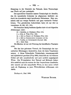 Die Exegetische Terminologie Der Jüdischen Traditionsliteratur. Volumes 1-2 | W. Bacher