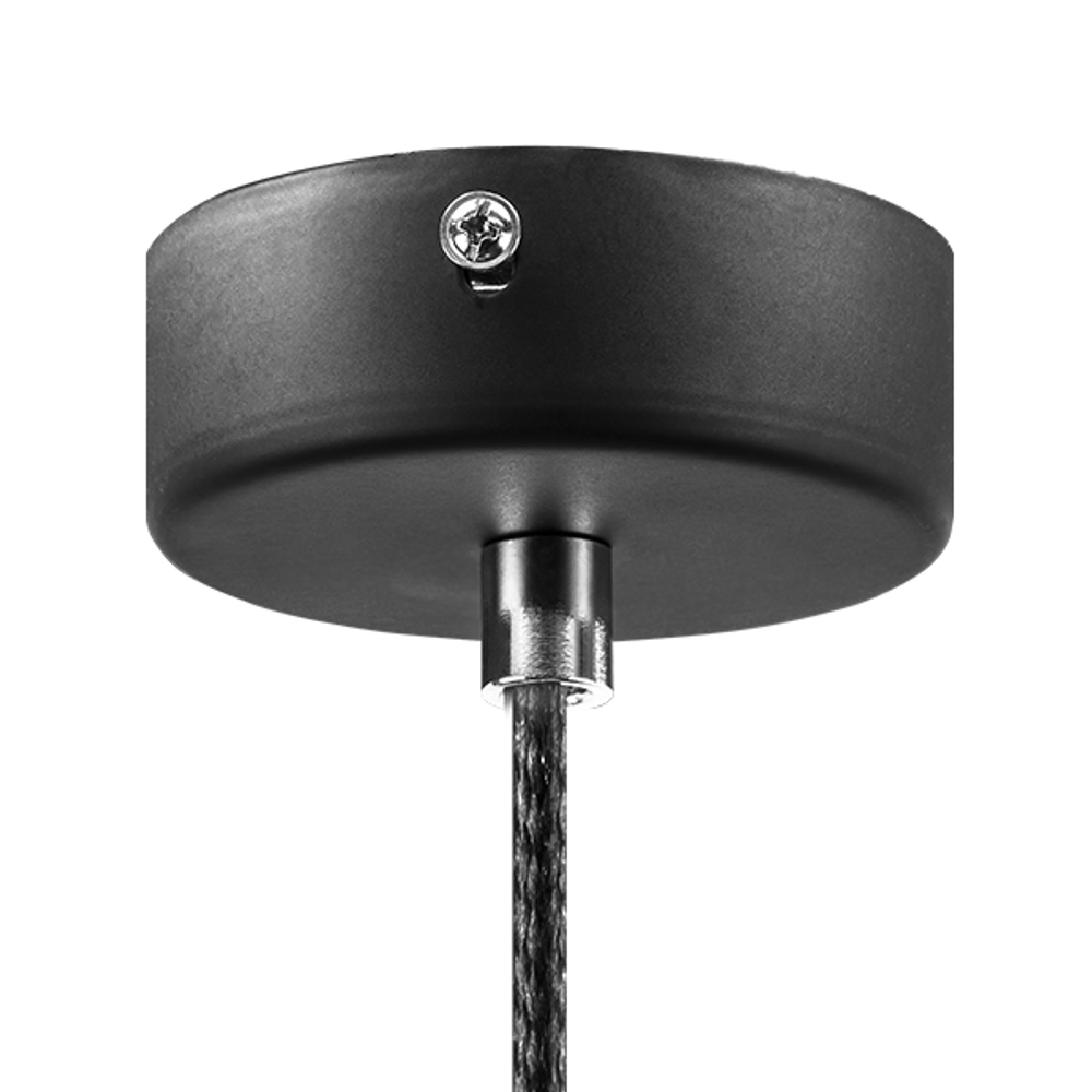 756017 Люстра CILINO 1х40W GU10 ЧЕРНЫЙ