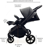 Прогулочная коляска Luxmom K92 (реверсивный блок) /светло-серый цвет