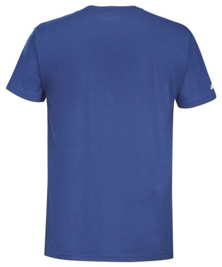 Теннисная футболка Babolat Exercise Big Flag Tee Men - sodalite blue