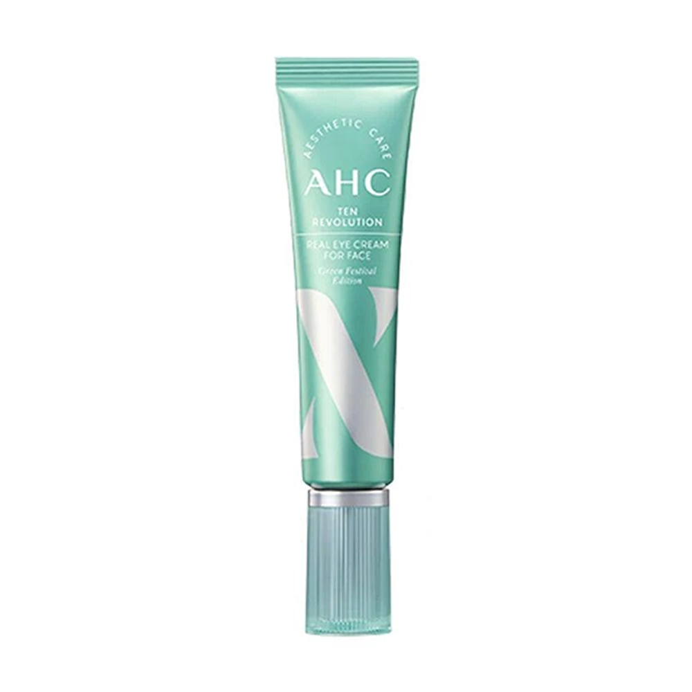 Крем для глаз с лифтинг действием AHC Ten revolution real eye cream green festifal edition, 30 мл