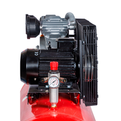 Компрессор ROSSVIK СБ4/Ф-270.LB50, 690 л/мин, 10 бар, ресивер 270 л, 380 В/4 кВт, красный